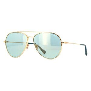New TOM FORD Dashel-02 Gold Aviator FT0996/S 28X Sunglasses Women